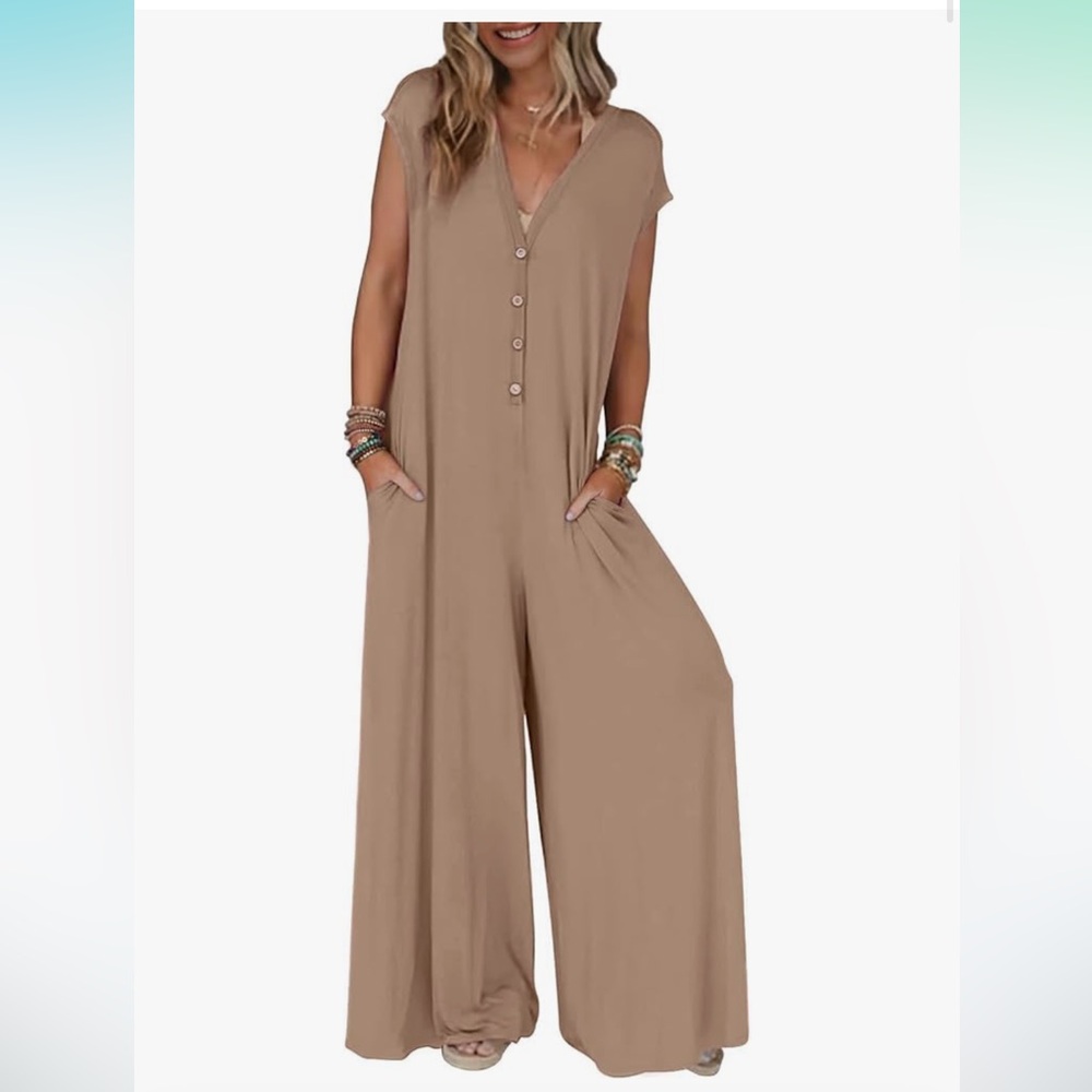 NWOT Cap sleeve Jumpsuit